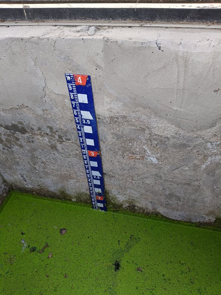 Company Overview Reference staff gauge used to calibrate a canal water level sensor
